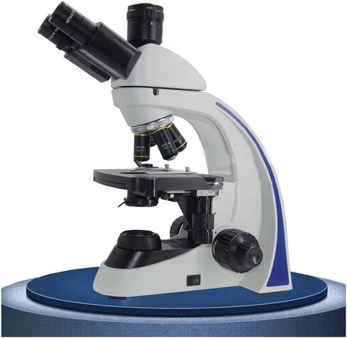 Microscope 40X-1000X Lab Biological/Trinocular Microscope Set with USB 5MP/14MP HDMI Camera /9 inch HD Monitor(Set 2 Trinocular) in Saudi Arabia