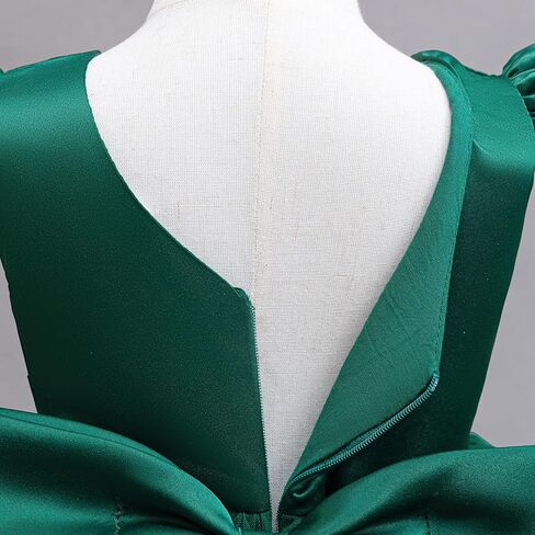 HNXDYY Flower Girl Dress Girl Tutu Birthday Party Dress Princess Wedding Formal Pegeant Gown in Kuwait