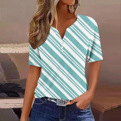 CEBOYEL WOMENS FLOROL PRINT SUMMER TOPS 2024 DANKY CORPLES LISE SHORT HENLE in Saudi Arabia