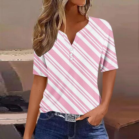 CEBOYEL WOMENS FLOROL PRINT SUMMER TOPS 2024 DANKY CORPLES LISE SHORT HENLE in Saudi Arabia