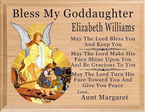 Baptism Gift Blessing PERSONALIZED Christening Gifts - For Boys Baby Girls Babies MADE in USA (My Baptism) in Saudi Arabia