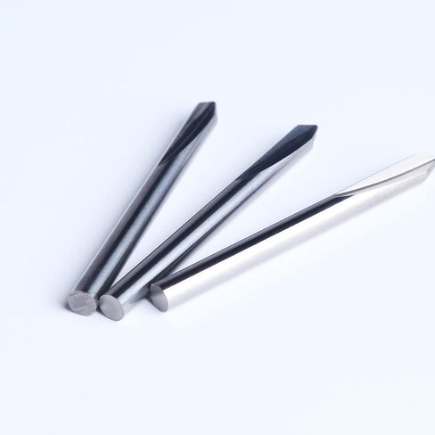 5PCS CNC Engraving Bits, 60 Degree V Bits with 2-Flute Straight Groove 1/8¡± Shank 0.3mm Tip Carbide Tools in Saudi Arabia