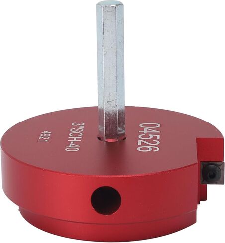 Aluminum Alloy Blade Pipe Reamer, Fast Pipe Expansion, Lightweight Water Pipe Connection Tool, Drainage Pipe Protector, for Multiple Scenarios, Metal Material, PVC Pipe (1.5in, in Saudi Arabia