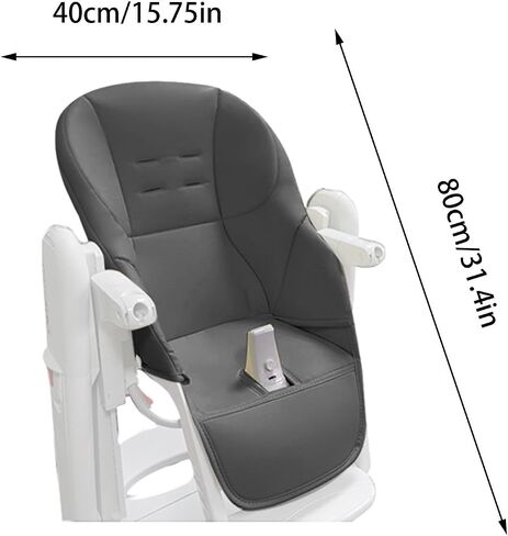 أغلفة كرسي عالية للطفل ، وسادة كرسي عالية ، وغطاء بديل شمولي لـ Gracos ، و Aoneo ، و Kosmic Jané ، و Peg Perego High Kair Cover ، و COT ، و Dark Gray ، و Vun5U6SkrwQSB88U9JQN in Kuwait