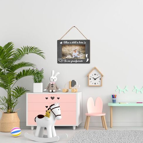 إطارات صور الأجداد ، عندما يولد طفل ، هدايا إطار صور للأجداد لعيد الميلاد ، إطارات الحفيد الأولى للجد الأول ، هدايا إعلان الحمل الجديدة -12 in Kuwait