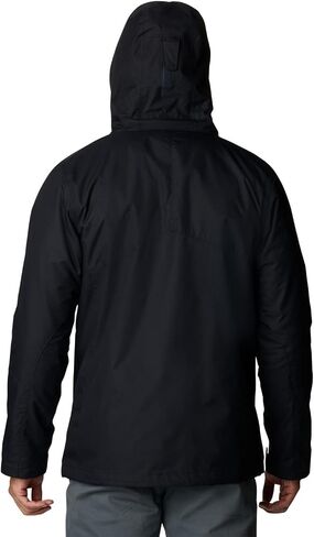 Columbia Men's Bugaboo II Fleece Interchange Jacket, Black/Red, 3X Tall in Kuwait