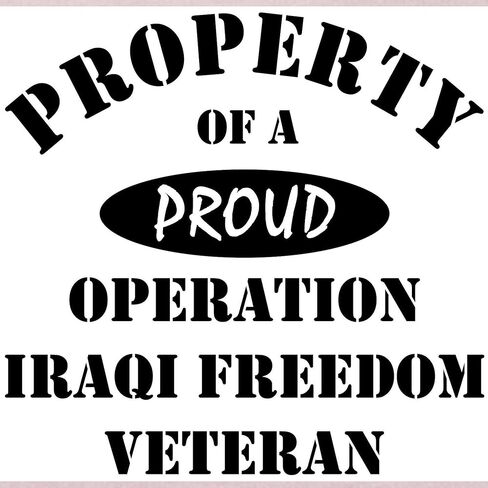 CafePress Property of Proud OIF Veteran Toddler T Shi Cute Toddler Graphic Tee, 100% Cotton in Kuwait