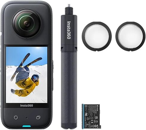 insta360 x3 Pocket 360 Action Camera Kit All-Guphor in Kuwait
