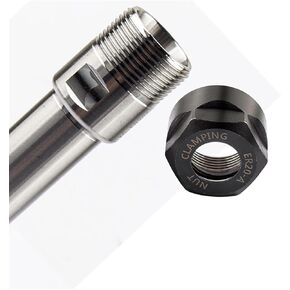 Precision Spring Collet Set ER extension rod C8 C10 C12 C16 C20 C25 straight shank extension rod ER11 ER16 ER20 ER25 ER32 A UM Collet Chuck Holder Lathe Milling Tool (Color : A type, Size : C25-ER16