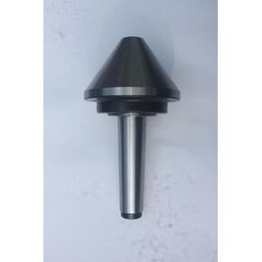 Morse Taper 3 MT3X3"" Bull nose center for lathe, black dye