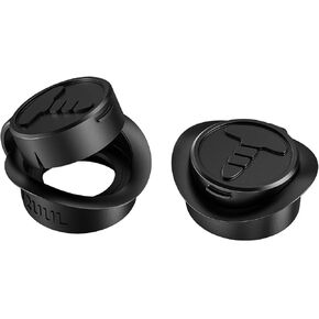 2PCS Microscope Eyepieces Dust Cover Dustproof Cap Protective Lens Cap Soft Material Relieve Eye Fatigue for 32-36mm Inner Diameter Stereo Microscopes Eyepieces Eyeshields,Black