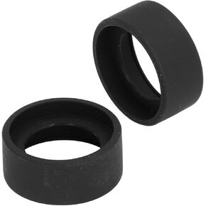 Eyepiece Cover 2PCS 44mm Diameter Rubber Stereo Microscope Eyepiece Eyeshields Flat Angle Eyepiece Guard for 40-42mm Interface