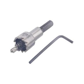 16mm-32mm Metal Hole Saw Cutter Carbide Multifunction Drill Bit Split Tip Drill Construction Tool for Metal Steel Plate(30mm)
