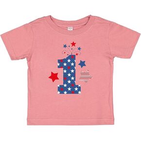 inktastic Firecracker 1st Birthday Baby T-Shirt