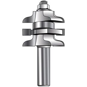 MLCS Stacked Rail and Stile Router Bit - Traditional Profile