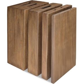 Proaim Brown Photography Wood Joxes-مجموعة من 4 (أعمال مع معدات استوديو الصور وأفلام) للدعم أو التسوية أو الجلوس أو الوقوف-المعروف باسم Apple Box (AB-Set4-BR01)