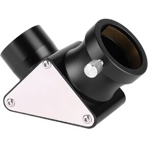 1.25inch 90‑Deg Dielectric Telescope Mirror Diagonal, Aluminum Alloy Housing, Multilayer Coated Prism, for Refracting Telescopes, Long Lifespan, with 1.25in Thread Interface