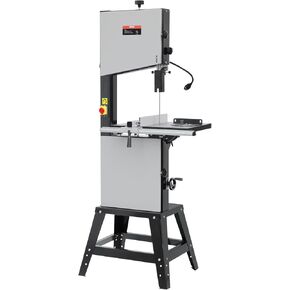VEVOR Band Saw, 13.39-Inch, Benchtop Bandsaw with Stand, 440-846 RPM Continuously Viable Speed, 1100W 1-1/2HP, 110V, Optimized Work Light, and Miter Gauge, for Woodworking Aluminum Wood Metal Copper