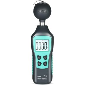 Measuring Instrument 3 in 1 FY836 Mini Digital Lux Meter LCD Display Handheld Illuminometer Luminometer Photometer Light Meter 0-200000 Lux