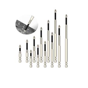 6pcs مجموعة بت مغناطيسية عالية ، 25 50 65 70 90 150mm (12pcs)