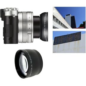 43MM HD 32K 2.2X TELEPHOTO Zoom Lens for for Leica D-Lux 7 Digital Camera