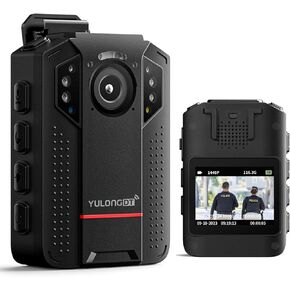 Body Cam,2K Quad HD Body Cameras with Audio and Video Recording, Body Camera,Night Vision,Loop Recording,Waterproof,3300mAh Battery for Police,Personal,Civilians,Law Enforcement (256GB)