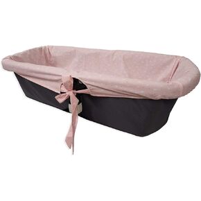 Cloud - Carrycot Cover ، 90 × 40 سم ، والغيوم الوردية
