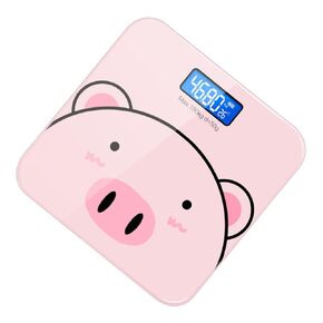 SOIMISS Weight Scale Electronic Body Weight Scale Digital Pink for Family Sports Lovers
