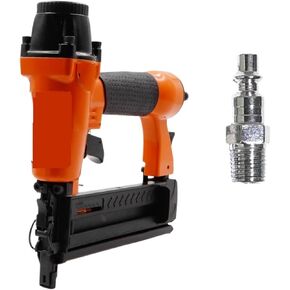 Pneumatic Decorative Stapler 18GA 100PSI Nail Gun Stapler Fastner Gun for Wood Frame Stapler Pneumatic Tool (Color : AP Male Air Inlet) (Ap Male Air Inlet)