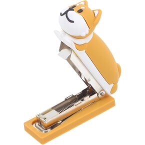 Cute Puppy Shape Mini Portable Stapler for Students - Heavy Duty Construction Stapler, Perfect for Office and School Supplies