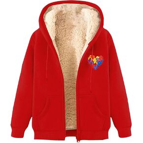 Autumn/winter Lamb Coat Plus Fleece Thick Hooded Cardigan Plus Coat Boy Glitter