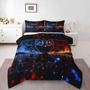 jejeloiu Watercolor Bow Bedding Set Toddler Size Bow Duvet Set for Boys Girls Teens Girls Bowknot Comforter Breathable Soft Lightweight Microfiber Cute Bowknot Room Decor Duvet Quilt