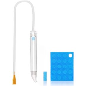 Baby Nasal Aspirator with 24 Filters , Baby Nose Sucker for Toddler, Sealed Design & Soft Silicone Tip, BPA-Free