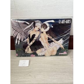 ノーブランド品 Tony Illustration (White Odette & Black Odile) A4 Shitajiki SKY TUBE T2 ART GIRLS, m1097176046