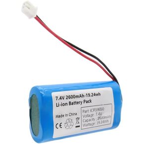 2600mAh 7.4v Battery for Loudspeaker attendance Machine Toy Emergency Light