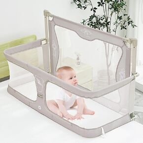 3 in 1 Baby Bedside Crib, Baby bassinets bedside sleeper, for co sleeper for baby in bed, co sleeping bed for baby, baby bed sleeper with parents, Easy Folding Save Space Portable Baby Crib ( Color :