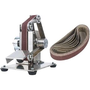 PUCHEN belt sander Mini Belt Grinding Machine Tool Sharpening Machine Sanding Grinding Electric Sander Home Diy Polishesr Machine (Color : 25mm), PUCHEN1234