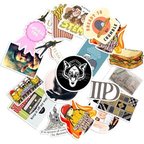 Sticker Pack 20 Perfect Sandwich Pedro Cry Wolf White Harthill Village Map 1720 Ad Imperfect Marble Tuareg Cuneiform