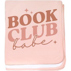 CafePress Book Club Babe Baby Blanket, Super Soft Newborn Swaddle