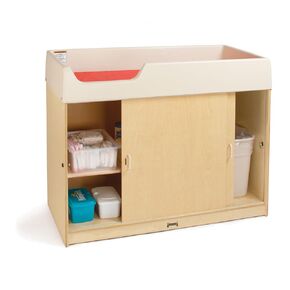 jonti-craft تغيير حجم الجدول حفاضات التخزين مع PAD 5114JC