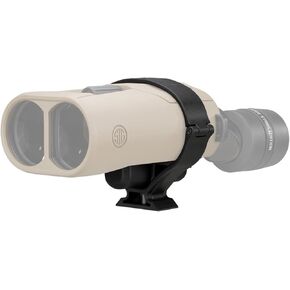 SIG SAUER ZULU6 Binocular Adapter - SOZ6B100 | Versatile Compact Lightweight Polymer Binocular Mounting Hinge Clamp Adapter with 1/4"-20 Insert