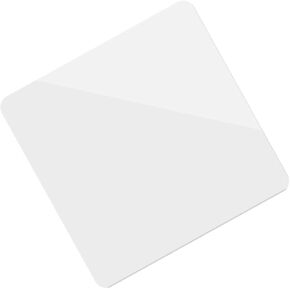 1pc photo photo prop board خلفية مرآة عاكسة لتصوير منتج المكياج الأبيض 35x35 سم