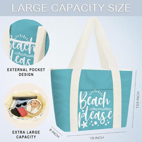 Beach Bag, Travel Beach Bags for Women, Waterproof Sandproof Wet Bag in Saudi Arabia