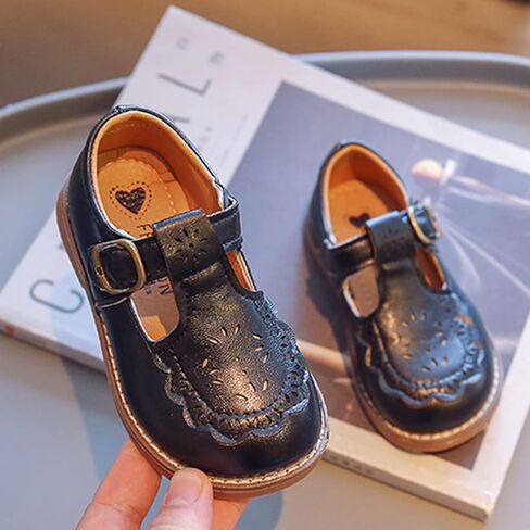 Mary Jane School Shoes for Girls Toddler Dress Shoes for Party Wedding Little Girls School Oxford Flats Shoes for Girls in Saudi Arabia