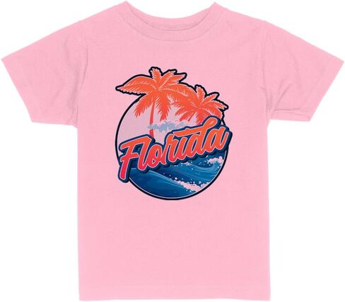 Tropical Florida Toddler Kids T-Shirt in Kuwait