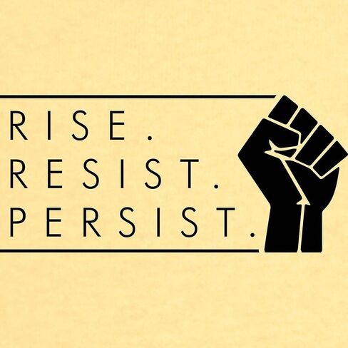 CafePress Rise. Resist. Persist. Toddler T Shirt Cute Toddler Graphic Tee, 100% Cotton in Saudi Arabia