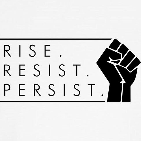CafePress Rise. Resist. Persist. Toddler T Shirt Cute Toddler Graphic Tee, 100% Cotton in Saudi Arabia