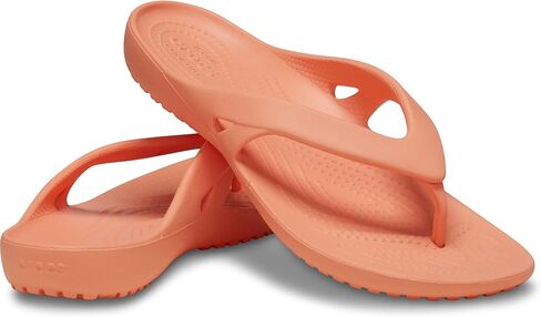 Crocs Kadee II Flip Flops | Sandals for Women, Silver Glitter, 6 in Kuwait