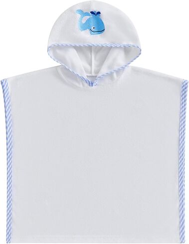 Baby Boy Girl Swim Cover Up Hooded Beach Towel Toddler Terry Cloth Bathrobe Bathing Suit Coverup in Kuwait