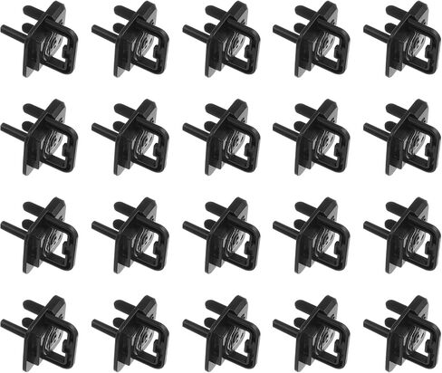 MECCANIXITY 10 Pack Outlet Covers Proofing, Plug Covers Easy Installation Electric Plug Protectors Safety Socket Cover Plugs Protector Black in Saudi Arabia